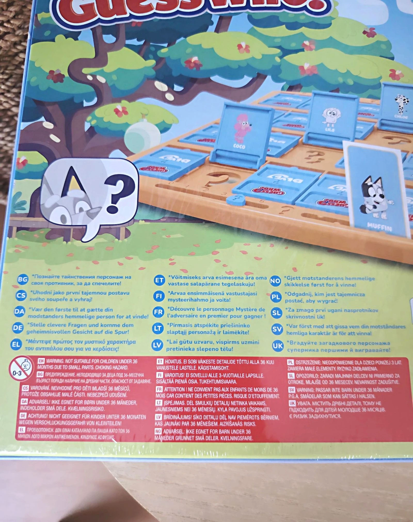 Juegos de mesa ¿Quién es quién? Bluey – photo 4